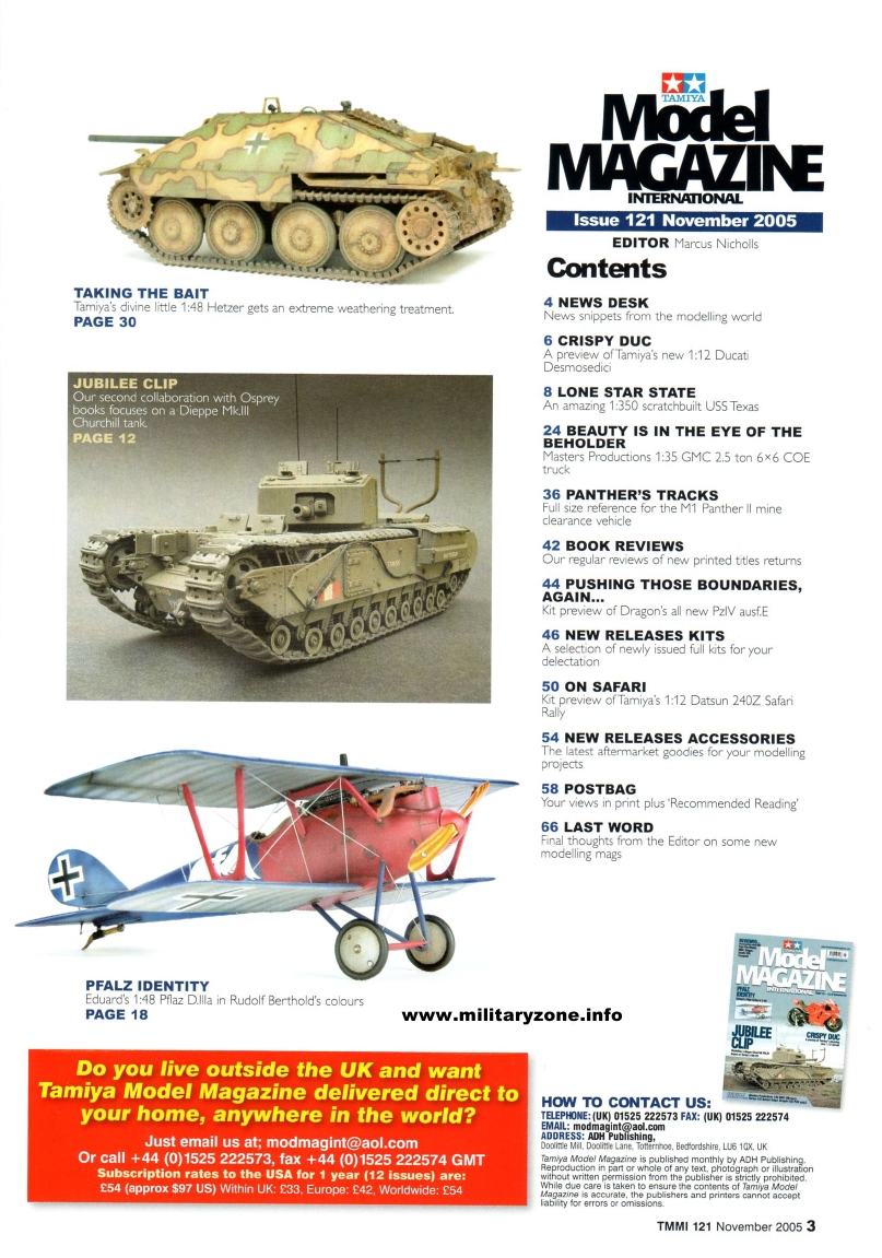 Tamiya Model Magazine 121 (2005-11)
